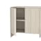 Manhattan Comfort Novara 60in Sideboard in Whitewashed Oak (4-Door) SB1671-1 - alternate 7