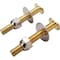 Prosource Bolt Set, Steel, Brass, For Use to Attach Toilet to Flange PMB-480 - alternate 1