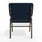 Flash Furniture 21"W Navy Blue Dot Fabric Church Chair w/Book Rack, 4PK 4-FD-CH0221-4-GV-S0810-BAS-GG - alternate 8