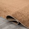 Jonathan Y Twyla Classic Solid Low-Pile Machine-Washable Terra 3 ft. x 5 ft. Area Rug WSH300A-3 - alternate 7