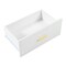 Homeroots 63" White Wood Accent Cabinet With Nine Drawers 716332 - alternate 4