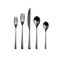 Mepra Neve Flatware Set - 20 Pieces - Ice Black 102522020ION - alternate 1