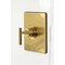 Kingston Brass Single-Handle Pressure Balanced Tub and Shower Faucet, Brushed Brass KB6347CML - alternate 3