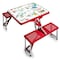 Picnic Time Family Of Brands Play Town Picnic Table, Red 811-00-100-264-99 - alternate 1