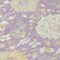 Homeroots 9' X 12' Lavender Gold And Green Damask Washable Indoor Outdoor Area Rug 599434 - alternate 7