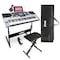 Pyle Piano Keyboard, Electric Musical Instrument, Full Size Portable Music Keyboard, Piano Keyboard 61 PKBRD6175P - alternate 1