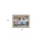 Homeroots Boy and Girl Sitting in Dunes Brown Framed Print Wall Art 407353 - alternate 3