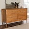Baxton Studio Lucera Mid-Century Oak Brown Bobbin Wood 6-Drawer Dresser 257-14129-ZORO - alternate 8