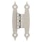 Amerock 3/8in 10mm Offset Non-Self Closing Face Mount Satin Nickel Cabinet Hinge, 1 Pair BPR3406G10 - alternate 1
