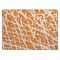 Homeroots 2' X 3' Orange and White Abstract Washable Non Skid Indoor Outdoor Area Rug 559280 - alternate 6