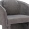 Homeroots 28" Gray Upholstered Club Chair And Toss Pillow 564976 - alternate 8