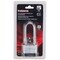 Prosource Padlock, Long Shackle, 1/4 in Dia Shackle, 2-3.4 in H Shackle, Steel Shackle, Steel Body HD00040L-3L - alternate 2