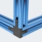 Powertec 4pcs 24in 2020 T-Slot Aluminum Extrusion Profile Linear Rail 20mm x 20mm, 4PK 74001 - alternate 3