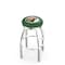 Holland Bar Stool Co 25" Chrome Bemidji State Swivel Bar Stool, Accent Ring L8C2C25BmijSt - alternate 1