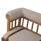 Homeroots 33in Brown Boucle and Solid Wood Upholstered Storage Bench With Cabinet 717484 - alternate 5