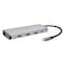 Monoprice 13-in-1 Dual-HDMI + DisplayPort Multi-Stream Transport MST Dock 44467 - alternate 1