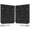 Mytee Products 2PK 24inx30in Semi Truck & Trailers Stripped Rubber Mud Flaps Mud Protection, 2PK MUDFLAP-142430-R01x2 - alternate 1