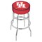 Holland Bar Stool Co 30" 4" Houston Cushion Seat, Double-Ring Chrome Swivel Bar Stool L7C130Houston - alternate 1