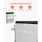 Vevor Quarter Fenders for Semi Trucks 24"x24" with Tube Bracket Mounting Hardware PN-3-C-012-BK - alternate 7