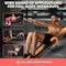 Squatz Sit Up Bench For Abs Five Adjustment Levels Decline Bench And Reverse Crunch Handle Ab Bench At Home SQABRD1 - alternate 4