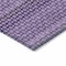 Homeroots 3' X 5' Lavender And Purple Striped Washable Indoor Outdoor Area Rug 610600 - alternate 4