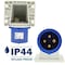 Walther-Werke Pin and Sleeve Inlet, 30A, 3Ã¸ 250 or 230, 3 Phase, 3 Pole, NEMA Not Rated 631409 - alternate 7