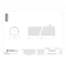 Zoro Select Fully Threaded Rod, 7/16"-20, 12 in, Steel, Grade A, Zinc Plated Finish U20365.043.1200 - alternate 3