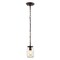 Jonathan Y Gaines 5.5" 1-Light Farmhouse Industrial Iron Mason Jar LED Pendant, Oil Rubbed Bronze/Clear JYL7800A - alternate 6