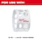 Milwaukee Tool 5PK Small Adapters for QUIK-LOK Arbors 49-56-7573 - alternate 7