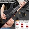 Pyle Heavy Metal EG Fire Electric Guitar Axe w/ Amplifier Kit, Full Size Instrument w/ Practice Amp & PMGTRKT101 - alternate 5