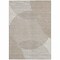 Homeroots 3' X 5' Beige And Ivory Geometric Washable Indoor Outdoor Area Rug 597601 - alternate 7
