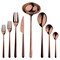 Mepra Linea Flatware Set - 43 Pieces - Bronze 109122043 - alternate 1