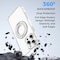 Alpha Digital iPhone 16 PRO Case w/ Magnetic Ring Stand- Full Protection, Soft Flex -360 shockproof IP16PR-CLEAR - alternate 7