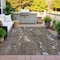 Homeroots 10' X 14' Chocolate And Beige Abstract Washable Indoor Outdoor Area Rug 631172 - alternate 5