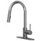 Anzzi 16 in. 1-Handle Pull-Down Sprayer Kitchen Faucet in Chrome with 1.8 GPM Flow and Dual Spray Modes KF-AZ601CH - alternate 7