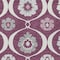 Homeroots 3' X 5' Eggplant Ivory And Gray Medallion Washable Indoor Outdoor Area Rug 589602 - alternate 7