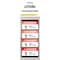 Fuel Stickers Danger High Voltage Stickers, Small, Heavy-Duty Labels for Machinery and Equipment, 2in x 1in, 4PK Z-2X1VOLT-4PK - alternate 1