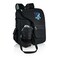Picnic Time Family Of Brands NCAA Rhode Island Rams Turismo Backpack Cooler with Water Bottle CarrierBlack 641-00-175-934-0 - alternate 1