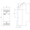 Siemens INSTA contactor with 4 NC contacts Contact for 230 V AC 400V 25A Control 24 V 5TT5833-2 - alternate 3