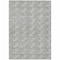 Homeroots 3' X 5' Gray And Ivory Geometric Washable Indoor Outdoor Area Rug 595001 - alternate 4