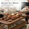 Alaterre Furniture Calais Coffee Table, Warm Chestnut ANCA1170 - alternate 13