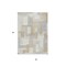 Homeroots 3' X 5' Ivory Beige And Gray Geometric Washable Indoor Outdoor Area Rug 613217 - alternate 9