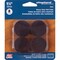 Shepherd Hardware Protective Pad, Felt, Dark Brown, 1-1/2 in Dia, Round 9863 - alternate 2