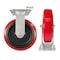 Hyw Products Heavy Duty Caster 8in Polyurethane on Plastic Wheel, Rigid 40-80R-A1-PU - alternate 3