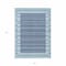Homeroots 8' X 10' Sky Blue And Denim Blue Striped Washable Indoor Outdoor Area Rug 610507 - alternate 8