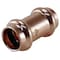 Apollo Coupling with Stop, 1/2 in, Press Fit, Copper, 300 psi Pressure, 50PK XPRC1250JR - alternate 2