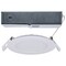 Satco 8/12W LED Direct Wire Downlight 27K/3K/35K/4K/5K CCT Remote Driver 4in. Rnd Flat Face Dual Dimming S11690 - alternate 1