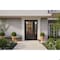 Doornmore G7512, 51.5" x 82" ( 36" Door + 12" Side) Left Hand, Mahogany SDL 12 Lite 3/4 Lite Exterior Door G7512-SW-3680-G7504-SL_1-1_LI - alternate 1