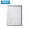 Mastervision Magnetic Dry-Erase "Do More." Quote, Silver Metallic Frame, 18" X 24" MM04449522 - alternate 3
