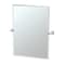 Gatco Tavern 31.5" Frameless Rectangle Mirror, Polished Nickel 4129S - alternate 1